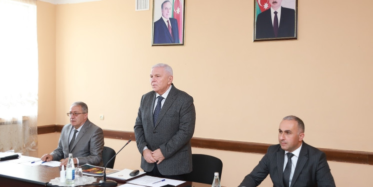 Şəki Şəhər İcra Hakimiyyətinin başçısı Baqqal kəndinin sakinləri ilə görüşüb
