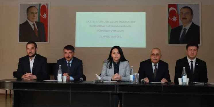 Şəkidə "Multikulturalizm və dini tolerantlıq radikalizmə qarşı ən yaxşı mübarizə formasıdır" mövzusunda maarifləndirici tədbir keçirilib