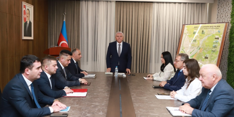 Şəki Şəhər İcra Hakimiyyəti başçısı yanında Şuranın növbəti iclası keçirilib