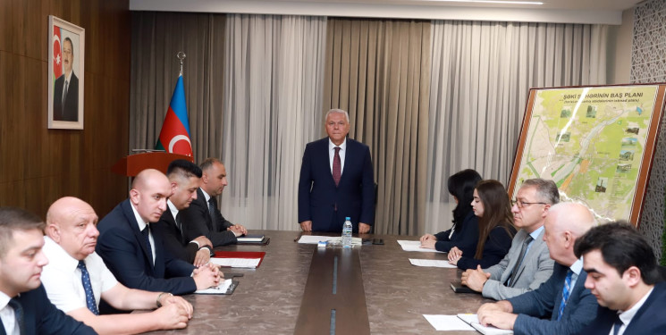 Şəki Şəhər İcra Hakimiyyəti başçısı yanında Şuranın növbəti iclası keçirilib