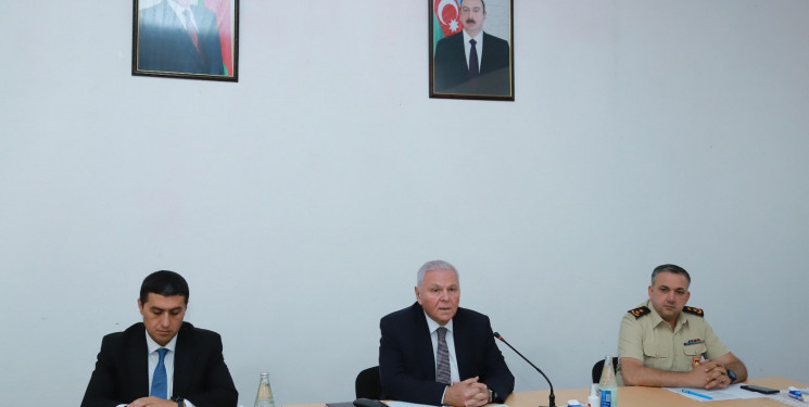 Şəki Şəhər İcra Hakimiyyətinin başçısı Elxan Usubov Orta Zəyzid kəndində səyyar qəbul keçirib
