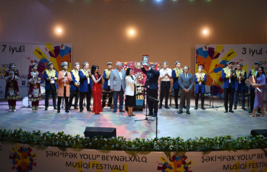 Şəki "İpək yolu" XII Beynəlxalq musiqi festivalı və Şəhər günü tədbiri